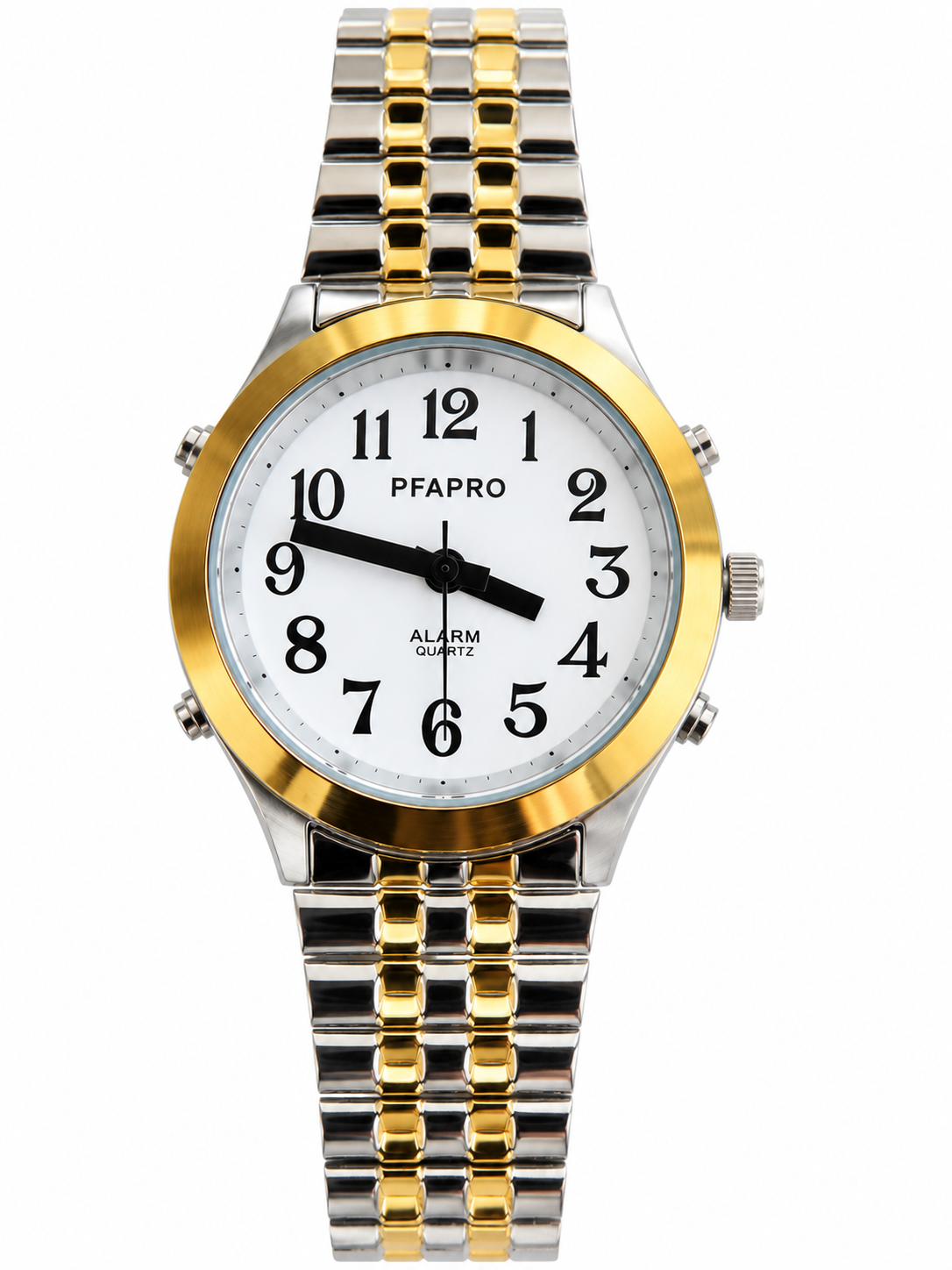 montre parlante homme bicolore montre parlante