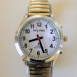 Montre parlante pour Femme ou Homme avec bracelet métallique radio pilotée La montre parlante Dscn2844