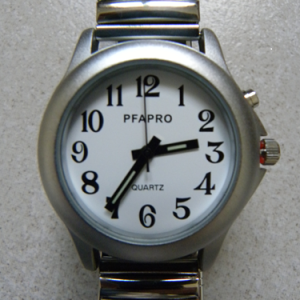 Montre parlante pour Femme ou Homme, avec bracelet métallique La montre parlante Montre parlante avec bracelet metallique 1