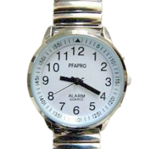 montre parlante Touch bracelet métallique