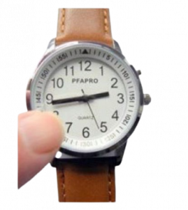 montre parlante touch