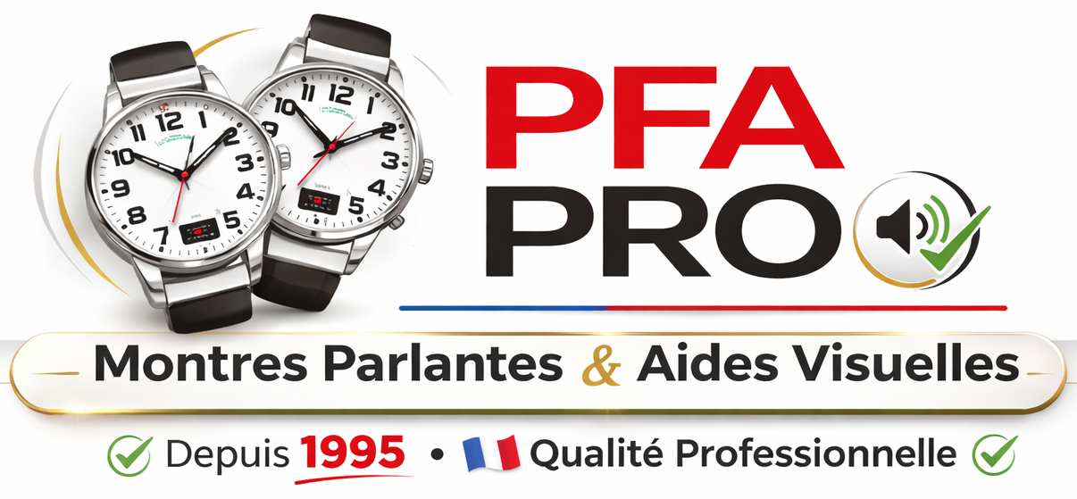 Pfa pro montres parlantes - la montre parlante PFA PRO montres parlantes